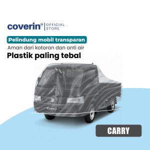 Sarung Mobil Carry Pikup Cover Pelindung Bahan Plastik Tebal Anti Air