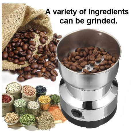 Electric Coffee Bean Grinder Stainless Steel Milling Machine | Lazada PH