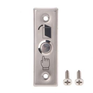 92x28mm Stainless Steel Doorbell Push Button Switch for Touch Panel