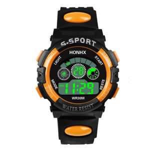 KEYOOL Luminous Children Electronic Watch Shock Resistant Lightweight Student Watch Sport Watch for Kids for Boys and Girls