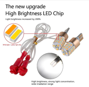 LAMPU SEN T10 2 MODE SENJA & SEIN 2 WARNA 54 MATA LED SUPER TERANG UNIVERSAL