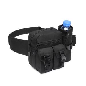Mens Tactical Nylon Waist Bag Waterproof Outdoor Military Hiking Hunting Sport Military