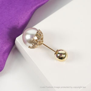 Kerongsang Jarum Peniti Pin Tudung Pearl Brooch Mutiara Asli Sabah Pin Shawl Muslimah Scarf Hijab Fesyen Jewelry Murah Ready Stock Malaysia