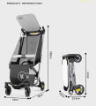 Xe đẩy du lịch gấp gọn cho bé Kinderkraft nằm ĐỨC đi máy bay siêu nhẹ, tải trọng 50kg, dễ dàng gấp gọn bằng 1 tay. 
