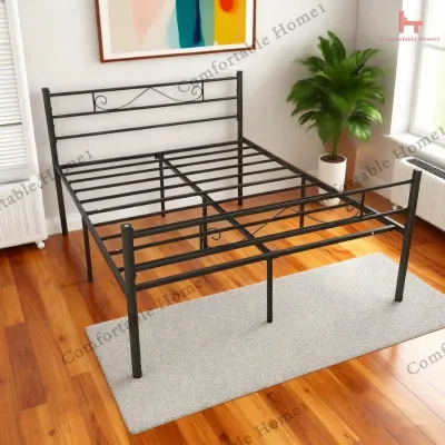 Iron bed frame Metal bed frame Stainless steel double bed frame Heavy iron bed Queen size bed frame Bedroom iron bed
