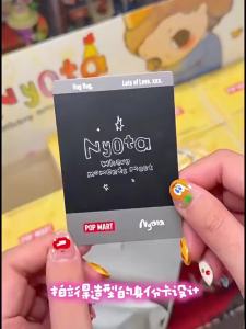 POPMART Nyota where moments meet series cute Figures Vinyl plush doll pendant pop mart nyota v5 blind collectible figurine decorative gift