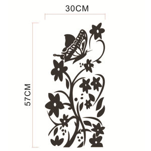 [Mariannes] Butterfly Refrigerator Sticker Home Decoration Kitchen Mural DIY Wall Stickers