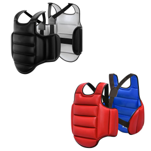 Professional Taekwondo Sparring Shock Resistant Sponge Vest Breathable Chest Guard For Practice