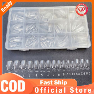 330 móng úp  Nhám Trong Đục Cao Cấp Đủ nhám lẻ size 0 - 11 làm nail loại xịn