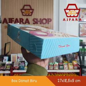 Box Donat 27x185x55cm Orange 27x185x55cm Pink atau 27x185x5cm Biru