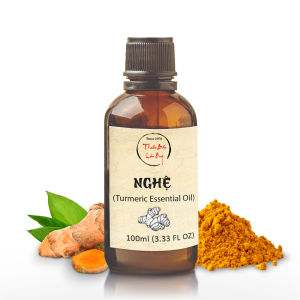 Tinh dầu Nghệ 100ml sáng da mờ nám sẹo thâm vết chân chim đồi mồi - Thuốc Bắc Lãn Ông
