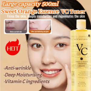 Hydrating Toner & Essence 500ml / Refreshing Anti-Wrinkle Moisturizer / For Men & Women All Skin Types / Beauty Water Brightening Facial Care