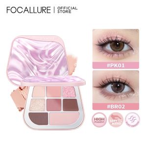 FOCALLURE Eyeshadow Palette High Pigment  Easy To Blend Long Lasting Non Patchy Moisturizing Non Cakey