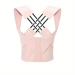 【Posture Corrector】Back Corrector Back Yoga Correction Belt Anti-Humpback Belt Adult Posture Belt Posture Correction Corset X-Shaped Back Support Spine Corset