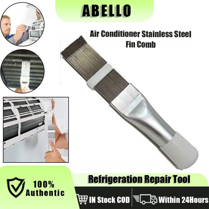 2PCS Air Conditioner Fin Comb, Stainless Steel Air