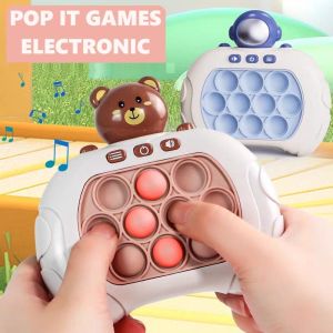 Mainan Anak Pop It Elektronik Fast Push Puzzle Game Fidget
