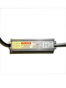Ultra-thin waterproof LED switching power supply 12V transformer 60W