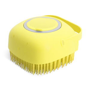Spons Mandi Sikat Badan Silikon Shower Brush Silikon Lembut / Shower Brush Silicone / Spons Badan Bisa Isi Sabun Didalam