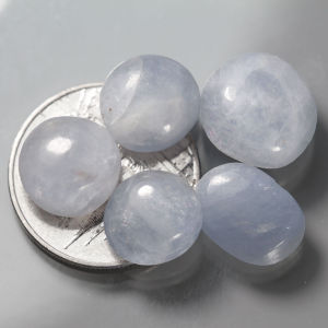 24.20 ct พลอยแท้ นิหร่า (Unheated Blue Sapphire) สีน้ำเงิน พม่า