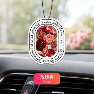 Tablet Pewangi🌸Floral Car Fragrance Tablet Simple Perfume Air Freshener Home Toilet Wardrobe