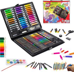 Alat Gambar Anak Set Crayon Pensil Mewarnai 208 Pcs