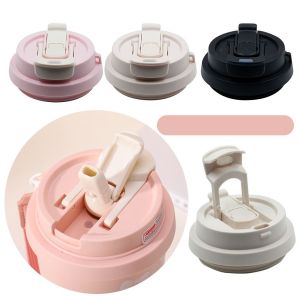 PLLEWY Plastic Bottle Lid Lily of The Valley Replacement Water Bottle Cover Fashion Splash Spill Proof Therms Cup Cap for Bottle Accessories