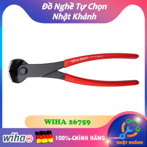 Kìm Cắt Càng Cua 200mm Cán Nhúng WIHA 26759 [chính hãng Đức/Germany giá rẻ]