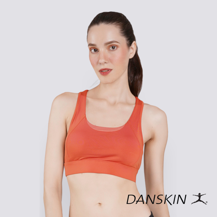 Sports Bra Danskin Tank Top With Built In Bra DANSKIN NOW WOMENS