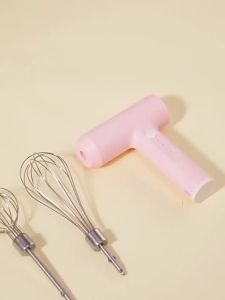 1 PCS Wireless Electric Food Mixer Portable 3 Speeds Egg Beater Baking Dough Cake Cream Mixer Kitchen Tools