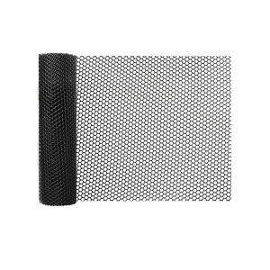 Plastic Poultry Netting White Chicken Wire Fence Mesh Poultry Fencing Hexagonal Fencing Mesh