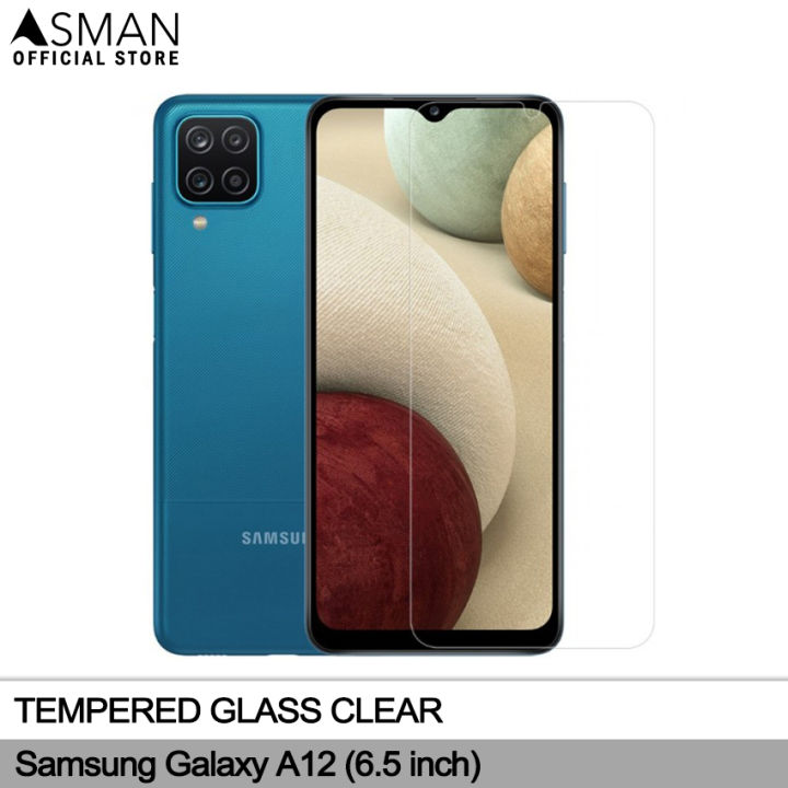 Asman Premium Tempered Glass 9H Samsung Galaxy A12 inch