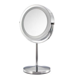 Gương Trang Điểm Đèn Led Cảm Ứng Gương 1 Mặt Có Thể Phóng Đại Thông Minh Chạm Cảm Ứng 3 Chế Độ Ánh Sáng