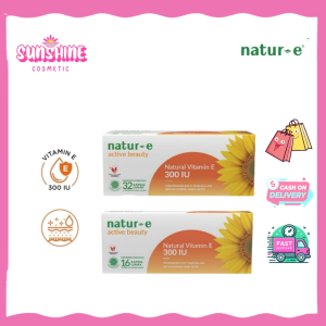 Natur-E Nourishing 300 IU Isi 16 Kapsul & 32 Kapsul
