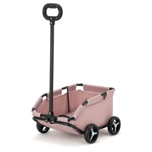 Pet Stroller Multifunctional Portable Outdoor Pet Stroller Foldable Wagon for Camping Dog Trolley