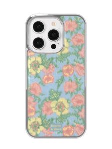 Romantic Flower Korean Ins Fashion Summer Flowers Phone Case For iPhone 17Promax 16 15 14 13 12 11 Pro Max Plus Drop Glue Cover