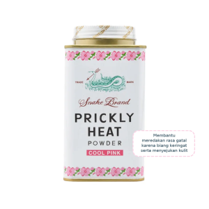 Snake Brand Pricky Heat Bedak Untuk Biang Keringat Mencegah Bau Badan dan Gatal