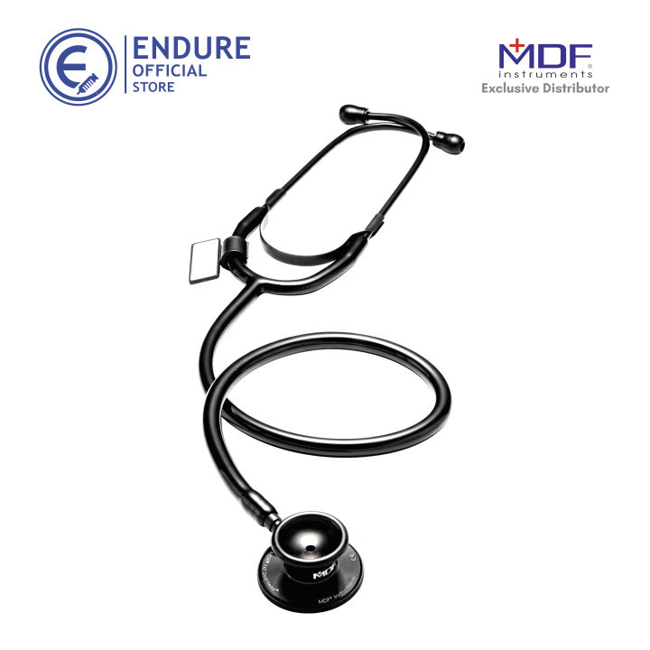 Mdf Instruments Beacg MDF Lightweight Stethoscope MDF747-BO (All Black) | Lazada PH
