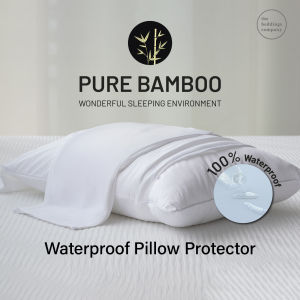 [Thebeddingscompany] Bamboo Waterproof Pillow Protector/Breathable Pillow Cover/Hotel Pillow Cover