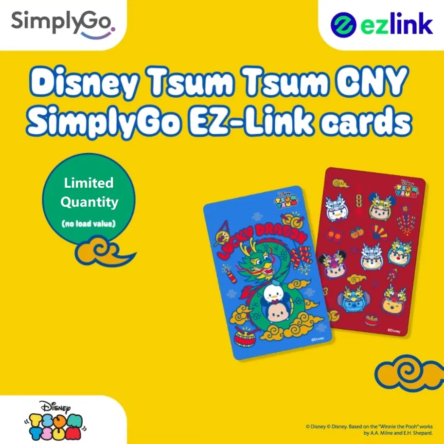 Nets Flashpay Simplygo Apple Pay Limited Edition Disney Tsum Tsum