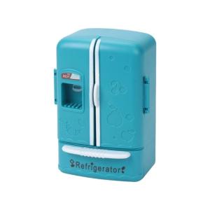 ตู้เย็นเล่นสมมติสำหรับเด็กที่มีประตูทำงานดีไซน์ ABS จริงเข้ากันได้กับสภาพแวดล้อมของบ้านตุ๊กตา