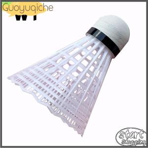 【Guoyuqiche】 5 cái homehold trong nhà bền thể thao cầu lông cầu lông nhựa nylon đào tạo bóng