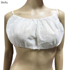 [ShiFu] 10pcs Áo ngực dùng một lần không dệt Spa Beauty Salon massage phụ nữ đồ lót ống Top