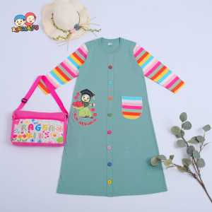 GAMIS RAGGKIDS RG61 BERHADIAH TAS SLEMPANG USIA 2-13TH