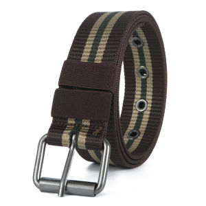 Belt Combat Waist Belt Black for Jeans Nylon Tactical Belt Metal Buckle Canvas Belts Brand Men Belt Gift
