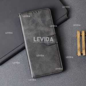 Leather Case Flip Vivo V30E Vivo V40 Lite Flip Cover Kulit Sarung Buku