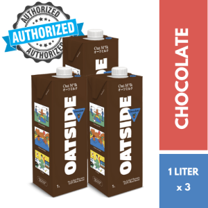 OATSIDE Chocolate Oat Milk 1L | Plant-Based Barista-Approved | Non-Dairy Rich Dark Choco | Bundle of 1/3/6