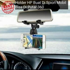 Car rearview mirror mount phone holder HP kaca spion tengah - HOLDER SPION TENGAH