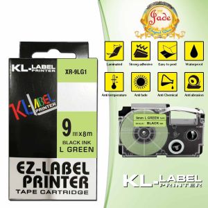 EZ Label Tape printer Casio / Tape Label it Cartridge Tinta KL-Label K-Label B-Label Catridge Compatible XR-9X XR-9WE XR-9RD XR-9BU XR-9YW XR-9GN XR-12 XR-18 9mm 12mm Printer Casio KL series New