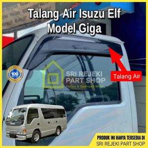 1 Set Talang Air All Isuzu Elf Hitam Model Giga List Carbon