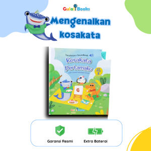 Gulalibooks: Soundbook Kosakata Pertamaku Buku Bersuara Bilingual Indonesia - English